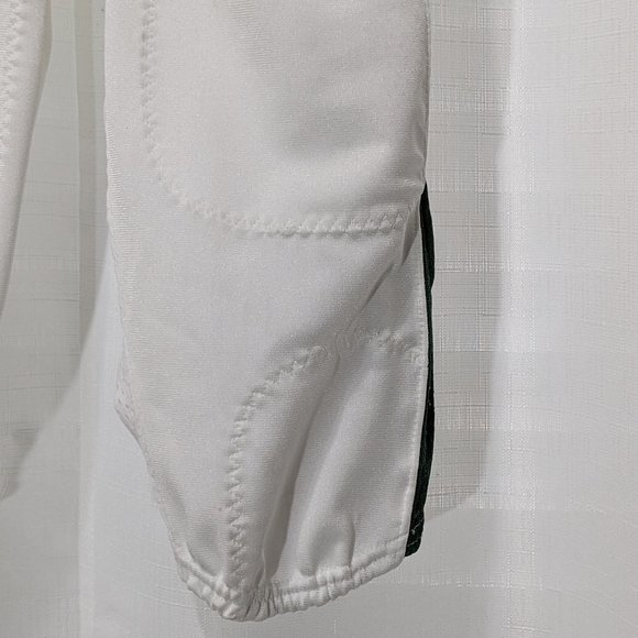 NIKE Alpha Elite Team Engineered Football Pants White / Green Striped Small NWT - Picture 3 of 9